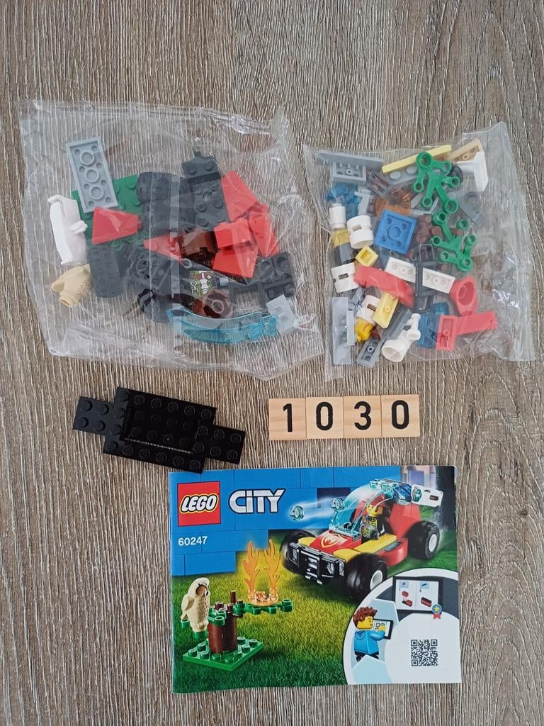 Lego City Bosbrand 60247, Ophalen of Verzenden, Nieuw