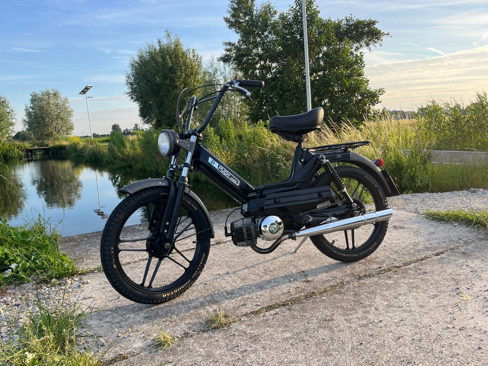 Nette puch maxi 50cc geel kenteken, Ophalen, Zo goed als nieuw, Maxi
