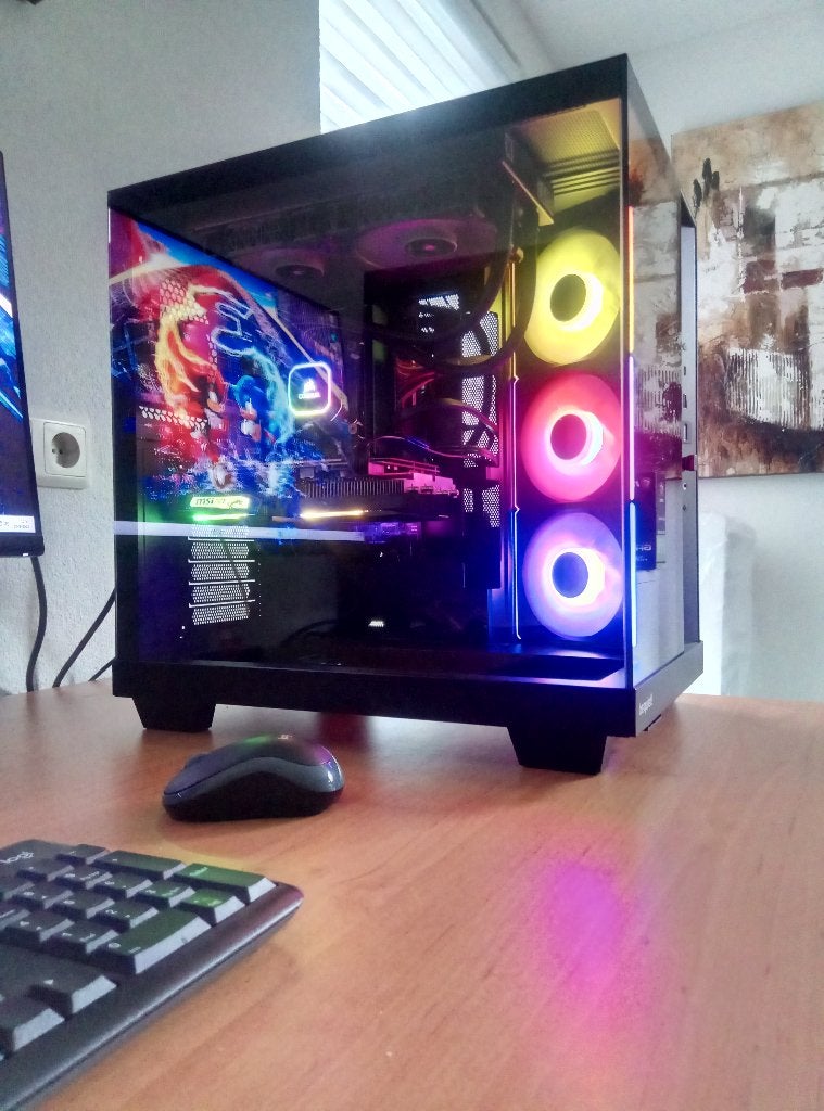 Game pc i7 8700 RTX 2060, Computers en Software, Desktop Pc's, Ophalen, Intel core i7 8700, Gebruikt, Zelf gebouwde pc