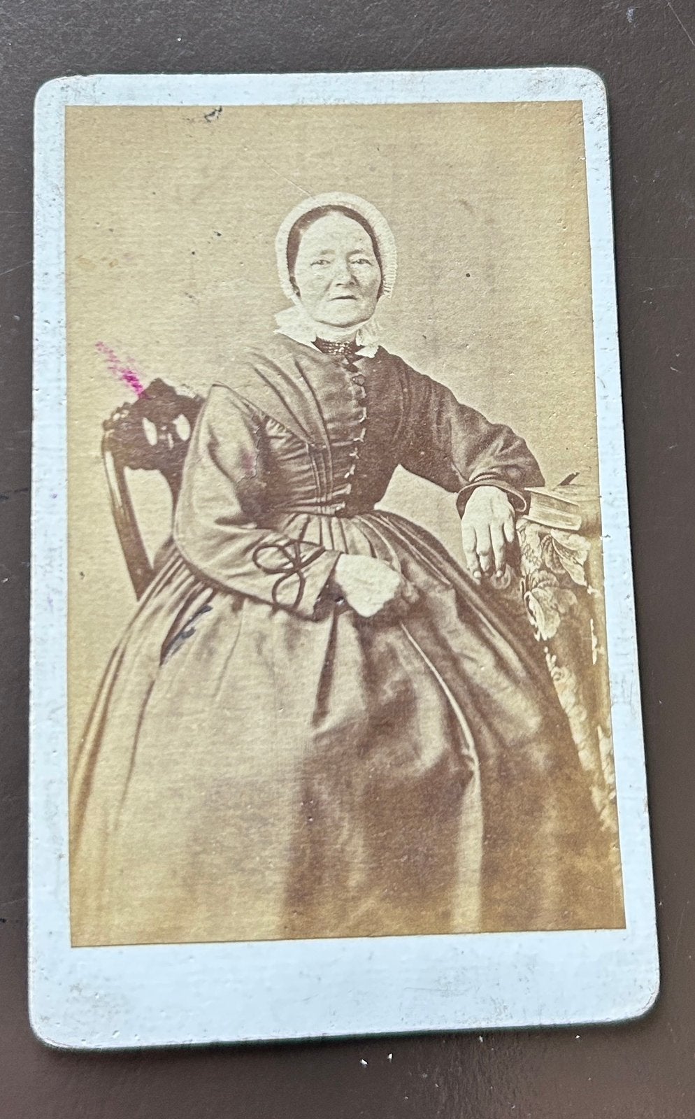 Cdv Abraham Koorenhoff, Leiden ca.1870, Ophalen of Verzenden, Voor 1940, Zo goed als nieuw