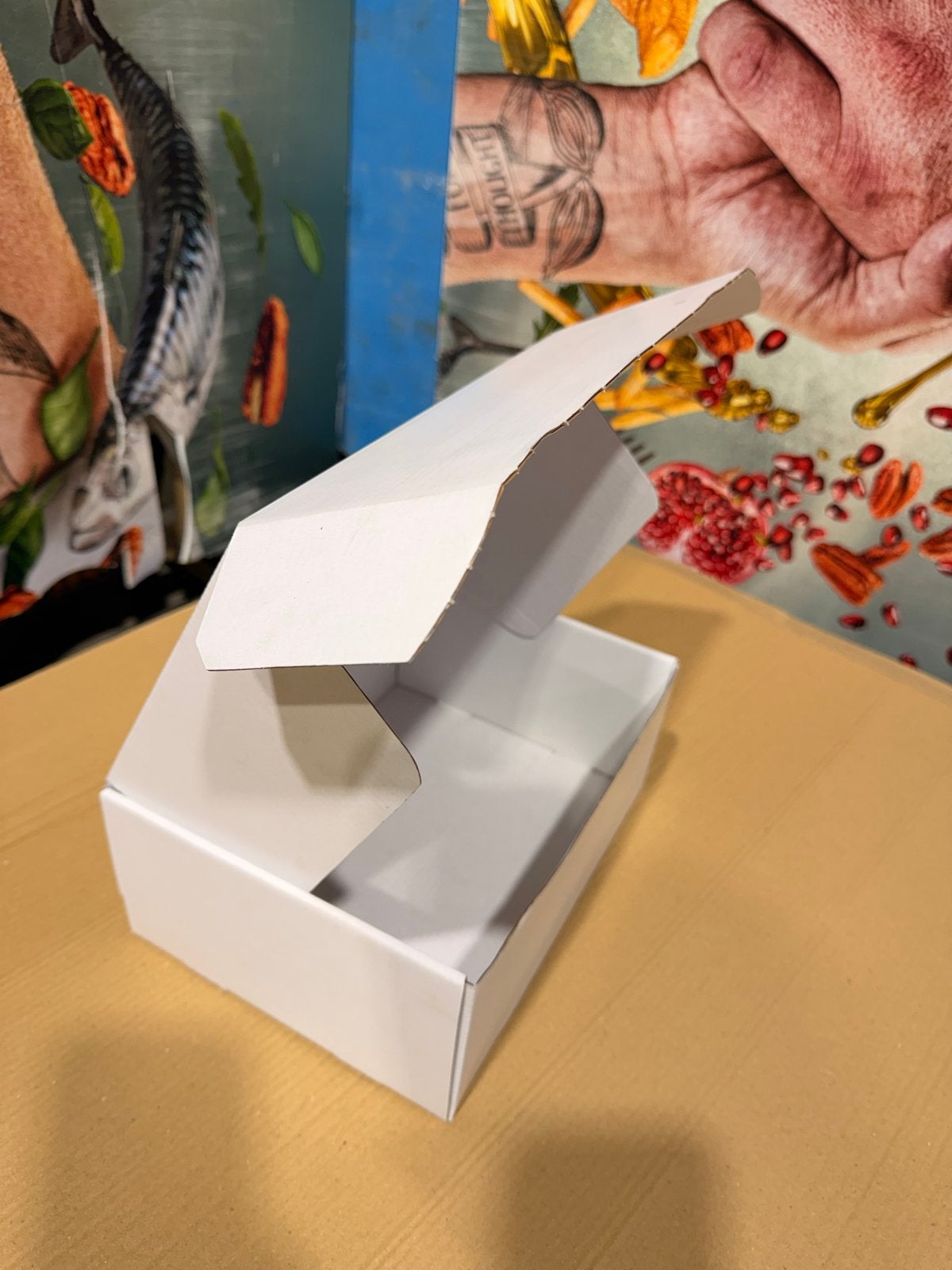 Dozen nieuwe witte vouwdozen 255x200x105mm - 900 stuks, Ophalen, Doos, Opvouwbaar, Minder dan 50 cm