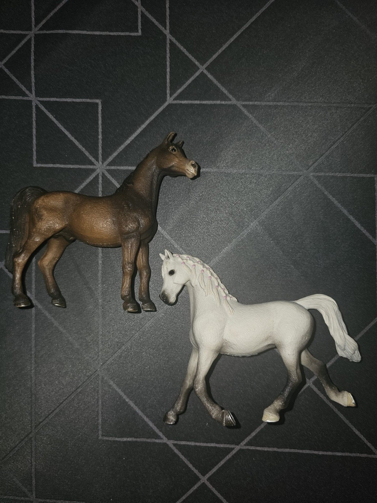 Schleich arabier koppel, Ophalen of Verzenden, Zo goed als nieuw, Paard, Beeldje of Figuurtje