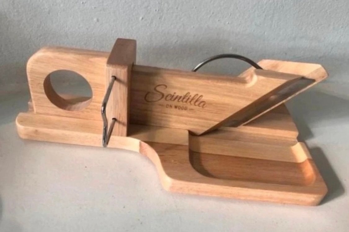 Handige snack slicer nieuw in doos, Hout, Nieuw, Ophalen of Verzenden, Snijmachine