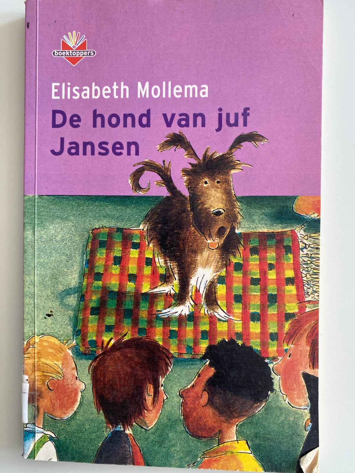 De hond van juf Jansen - Elisabeth Mollema (Boektoppers), Ophalen of Verzenden, Gelezen