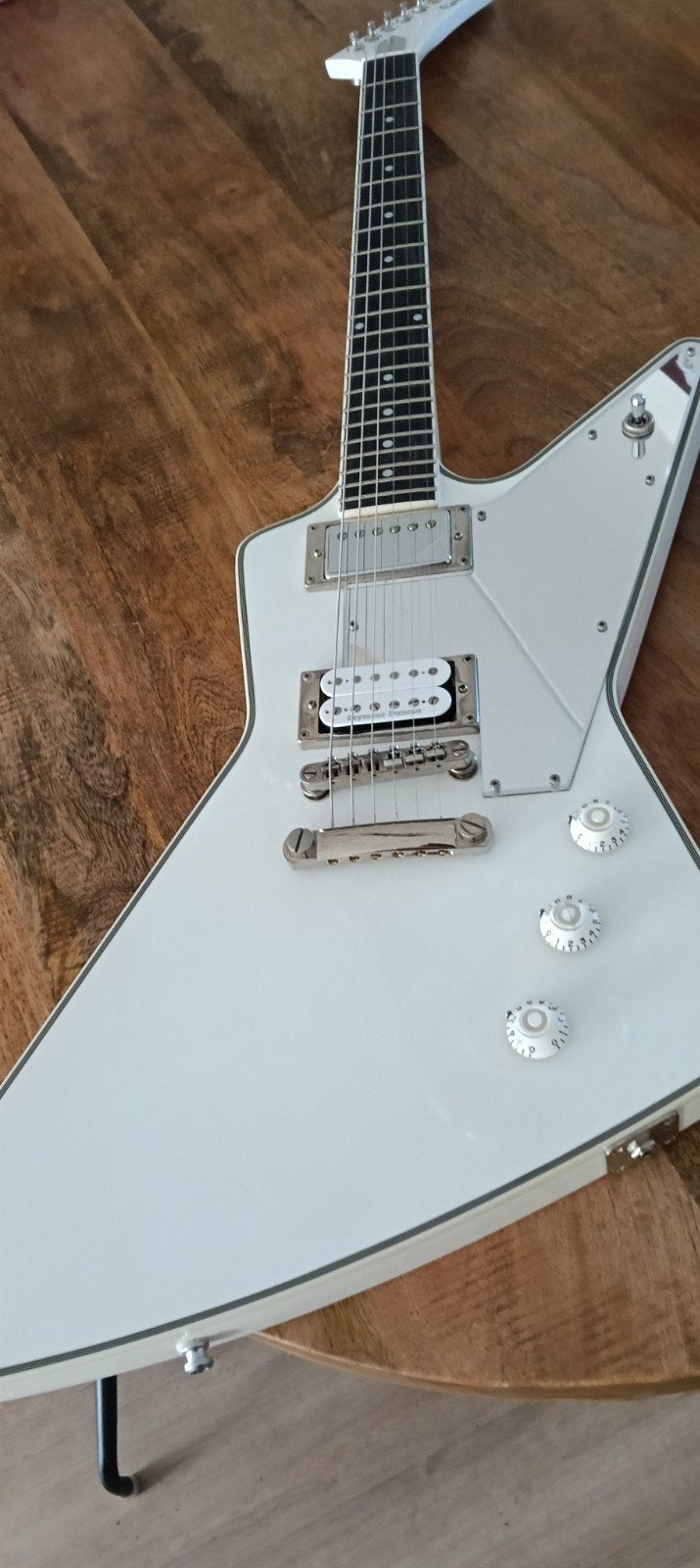 Explorer White Lighting Collectors Item,nieuwe staat!, Ophalen of Verzenden, Zo goed als nieuw, Solid body, Overige merken