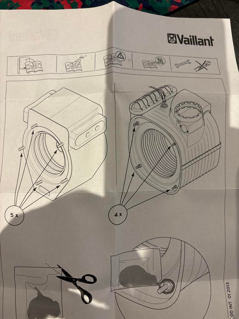 Originele Vaillant onderhoudsset II 0020025929, Ophalen, Nieuw