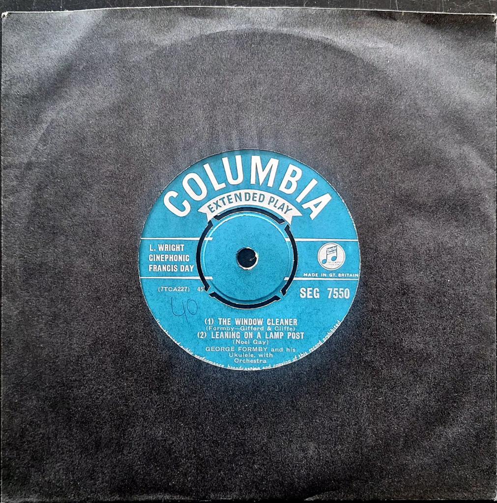 7"-EP/SINGLE  GEORGE FORMBY - The Window Cleaner, Ophalen of Verzenden, Gebruikt, EP