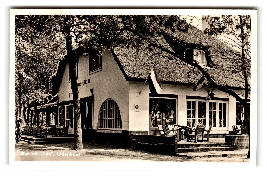 Udenhout, "Bos en Duin", Verzamelen, Ansichtkaarten | Nederland, Verzenden, 1960 tot 1980, Gelopen, Noord-Brabant