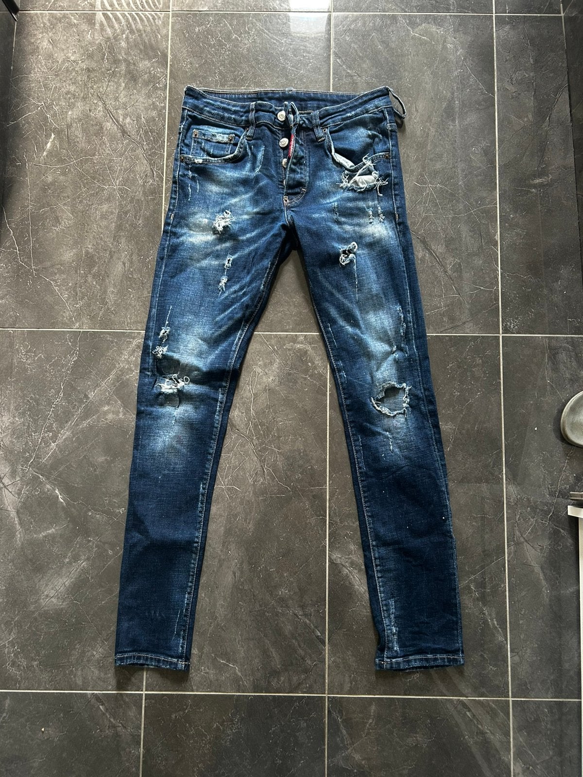 Dsquared2 Spijkerbroek, maat 152-158, Kleding | Heren, Spijkerbroeken en Jeans, Ophalen of Verzenden, Zo goed als nieuw, Blauw