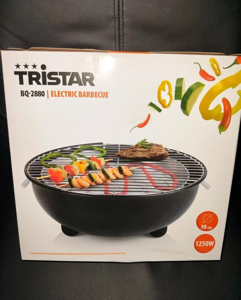 Tristar BQ-2880 Elektrische Barbecue - Nieuw in doos, Ophalen of Verzenden, Nieuw, Tristar