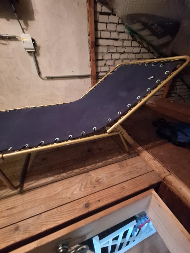 Lafuma stretcher - Opvouwbaar en Comfortabel, Tuin en Terras, Ophalen, Opvouwbaar, Gebruikt, Eenpersoons