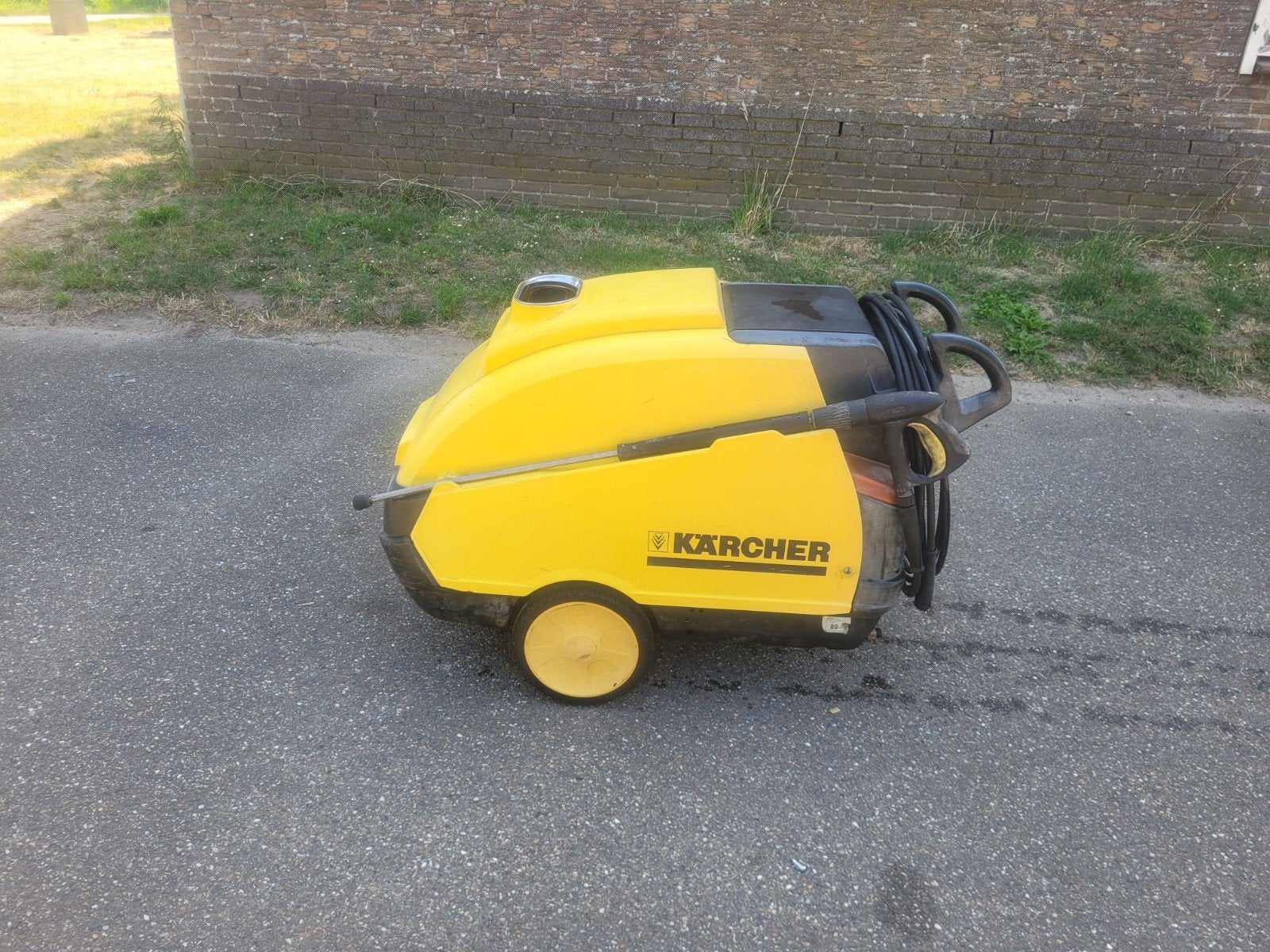 Karcher hds 1195 stoomcleaner, Ophalen