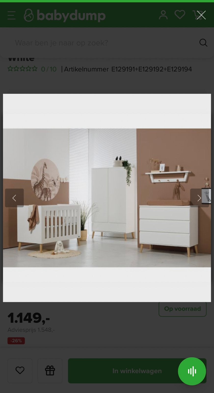 Mooie zgan complete baby&junior kamer, Kinderen en Baby's, Kinderkamer | Complete kinderkamers, Ophalen, Zo goed als nieuw, Jongetje of Meisje