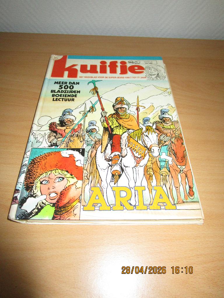 Kuifje het Weekblad nr 184, Boeken, Eén stripboek, Ophalen of Verzenden, Gelezen