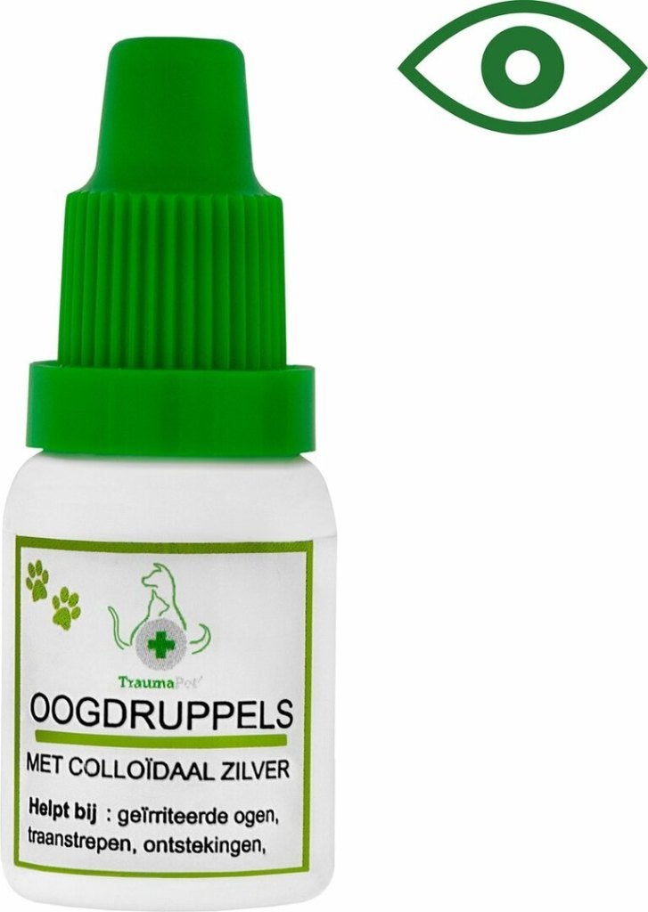 ACTIE Traumapet oogdruppels Colloidaal zilver €12,00, Overige merken, Ophalen of Verzenden, Nieuw, Overige typen