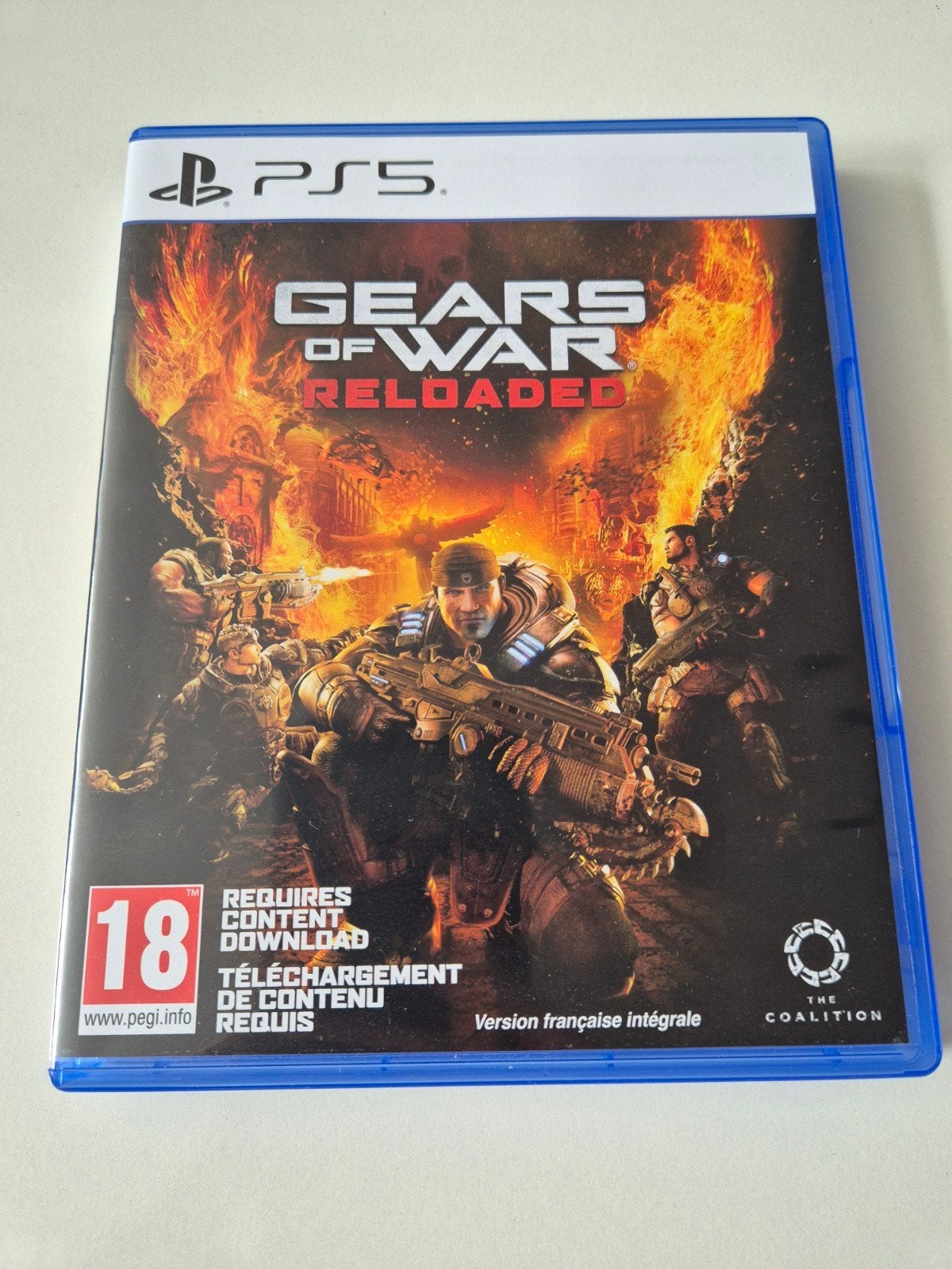 Gears of War Reloaded PS5, Online, Vanaf 18 jaar, Shooter, 1 speler