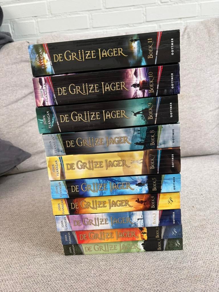 10x de grijze jager boeken, Ophalen of Verzenden, Gelezen