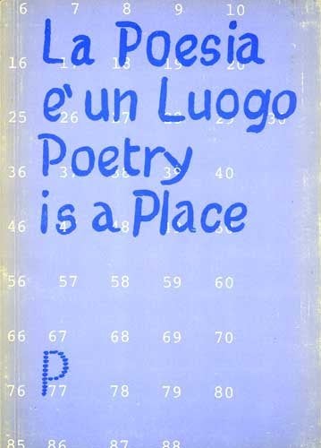 Poetry is a place, Meerdere auteurs, G. Anceschi, Franco Beltrametti, Pietro Gigli, Milli Graffi, Ophalen of Verzenden, Zo goed als nieuw