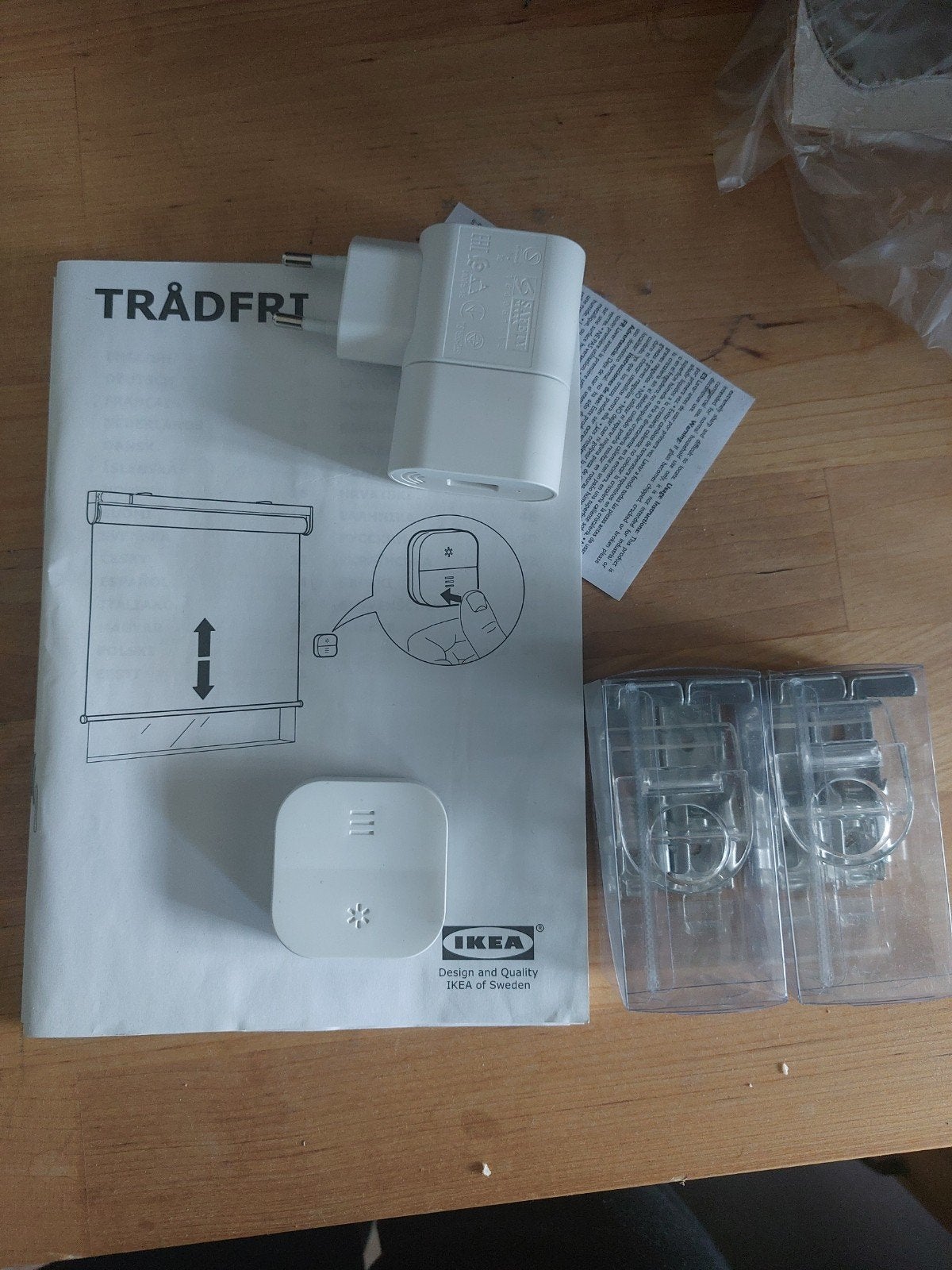 Ikea Tradfri Gateway + Afstandsbediening, Ophalen, Minder dan 100 cm, Wit, Zo goed als nieuw