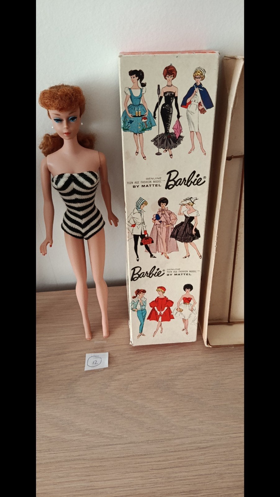 Barbie Vintage Red head Ponytale 850