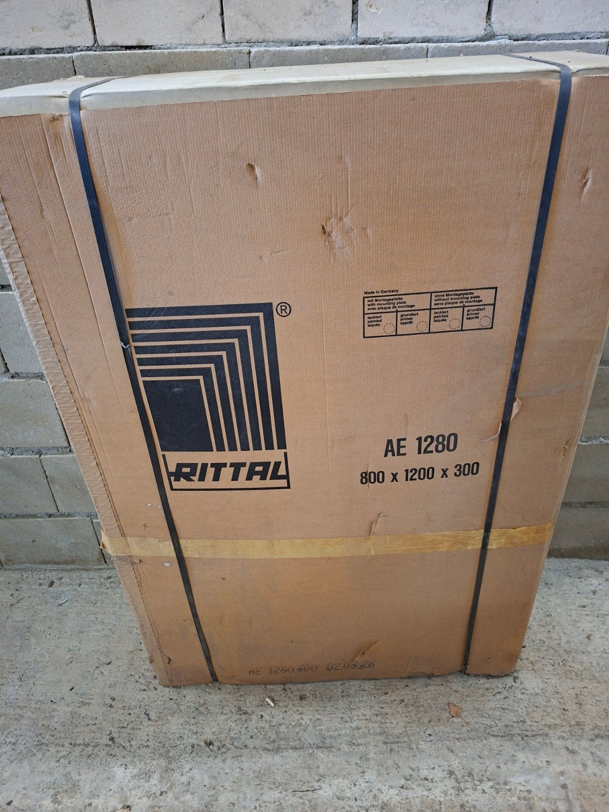Rittal AE 1280 Behuizing 800x1200x300mm paneel schakelkast, Ophalen