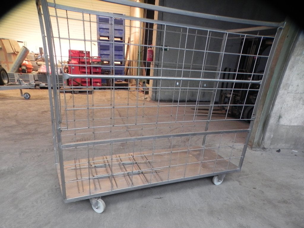 hooiruif kar /materiaal RVS, Dieren en Toebehoren, Stalling en Weidegang, Weidegang