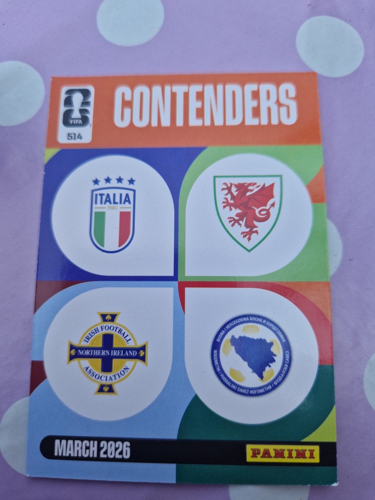 Panini kaart contenders, Verzamelen, Speelkaarten, Jokers en Kwartetten, Ophalen of Verzenden, Zo goed als nieuw, Speelkaart(en)