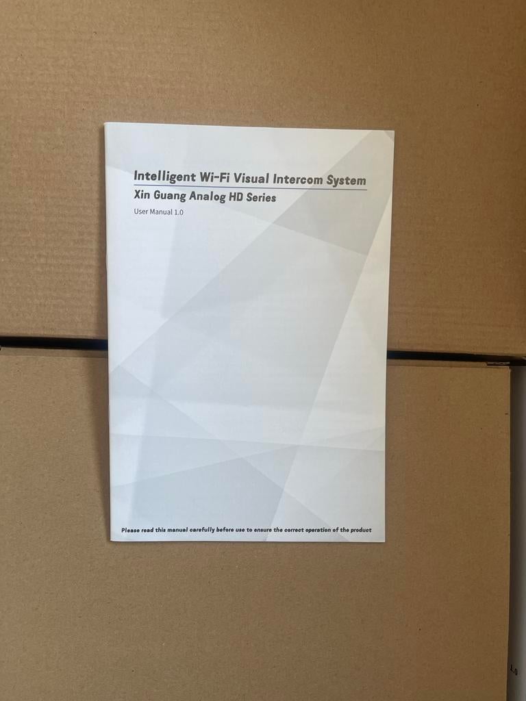Video Intercom System, Ophalen of Verzenden