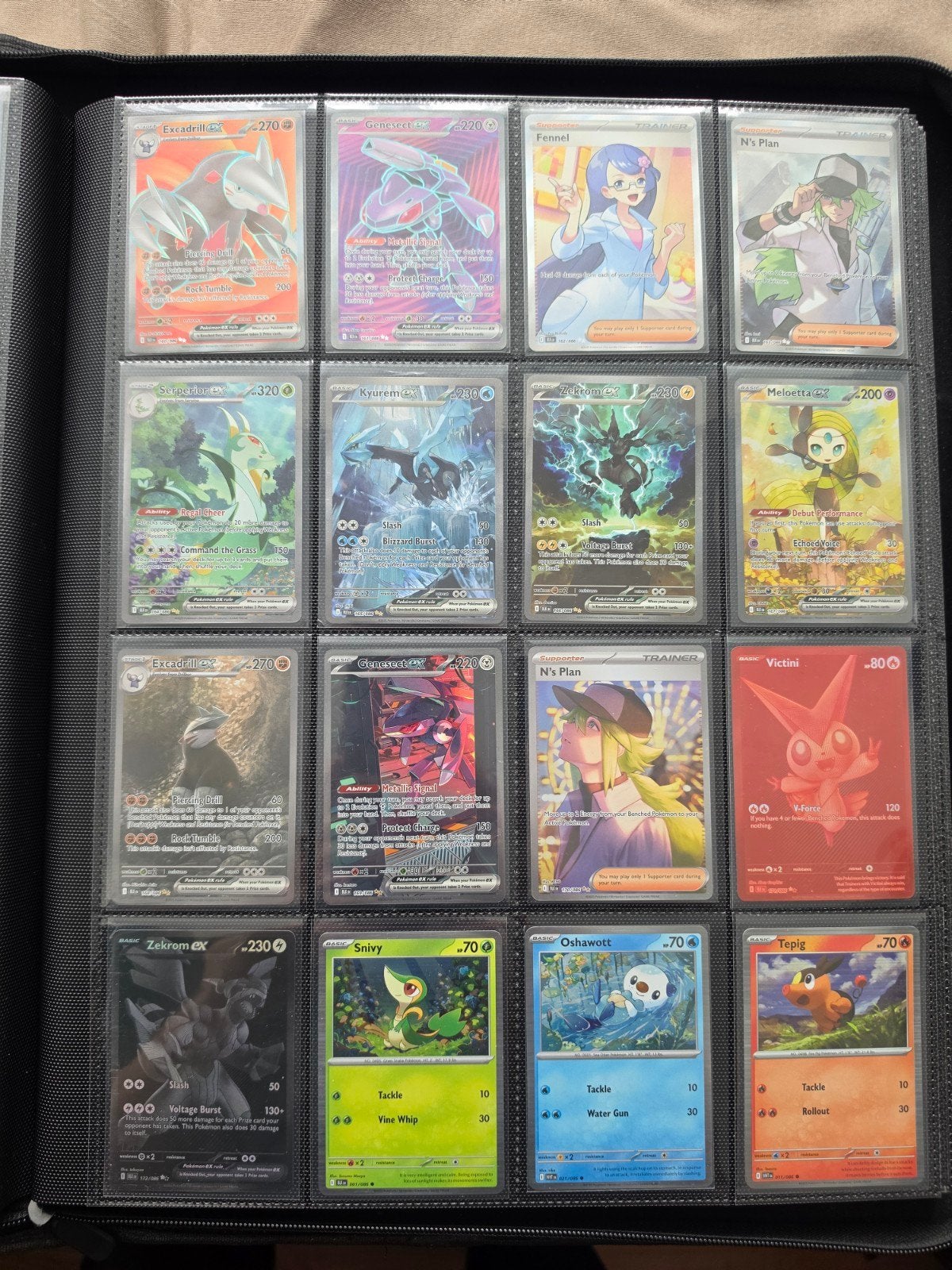 BLACK BOLT + WHITE FLARE masterset 99% compleet., Ophalen of Verzenden, Nieuw, Meerdere kaarten, Foil