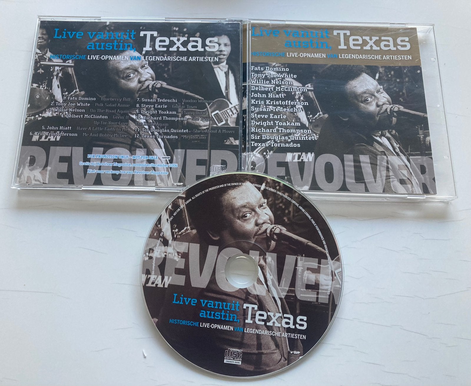 Live vanuit Austin, Texas (Revolver, nieuwstaat), Ophalen of Verzenden, Zo goed als nieuw, Pop