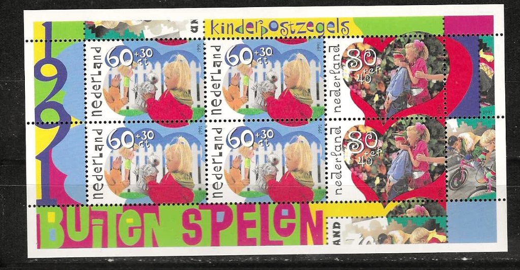 Nederland 1486 blok postfris, Ophalen of Verzenden, Na 1940, Postfris
