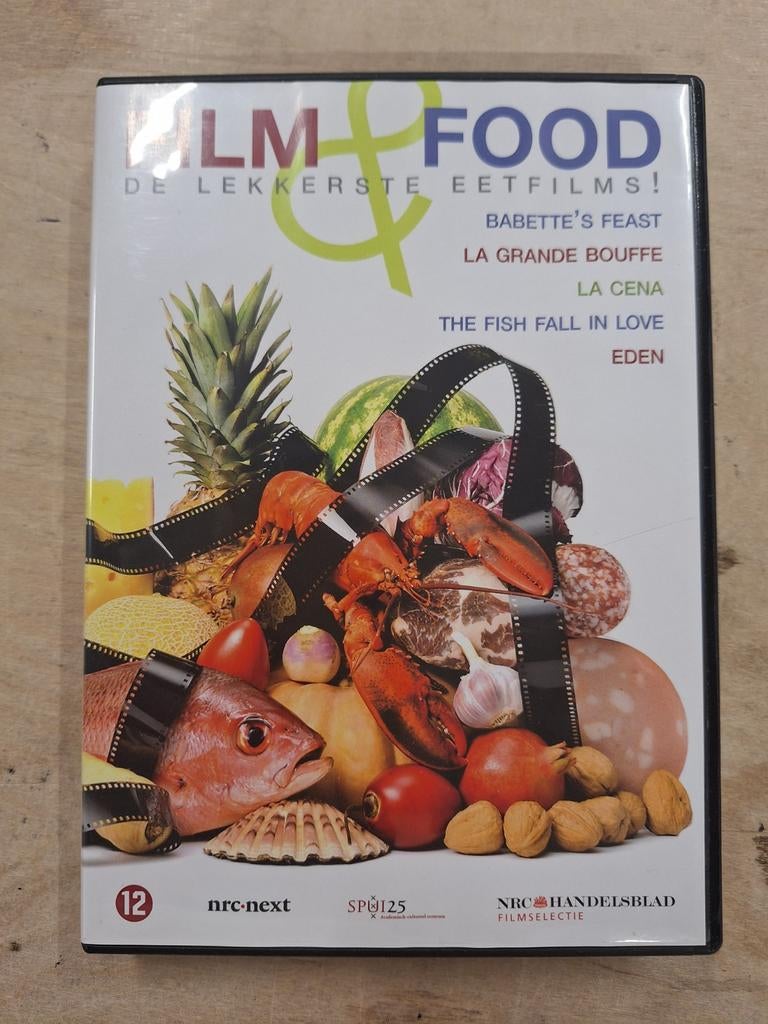 Dvd-box Film & Food WD29, Cd's en Dvd's, Dvd's | Filmhuis, Zo goed als nieuw, Overige gebieden, Ophalen