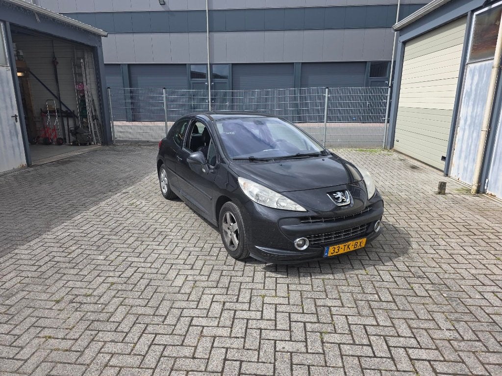 Peugeot 207 1.4 16V 3DRS 2006 Zwart, Voorwielaandrijving, Stof, 4 cilinders, Origineel Nederlands