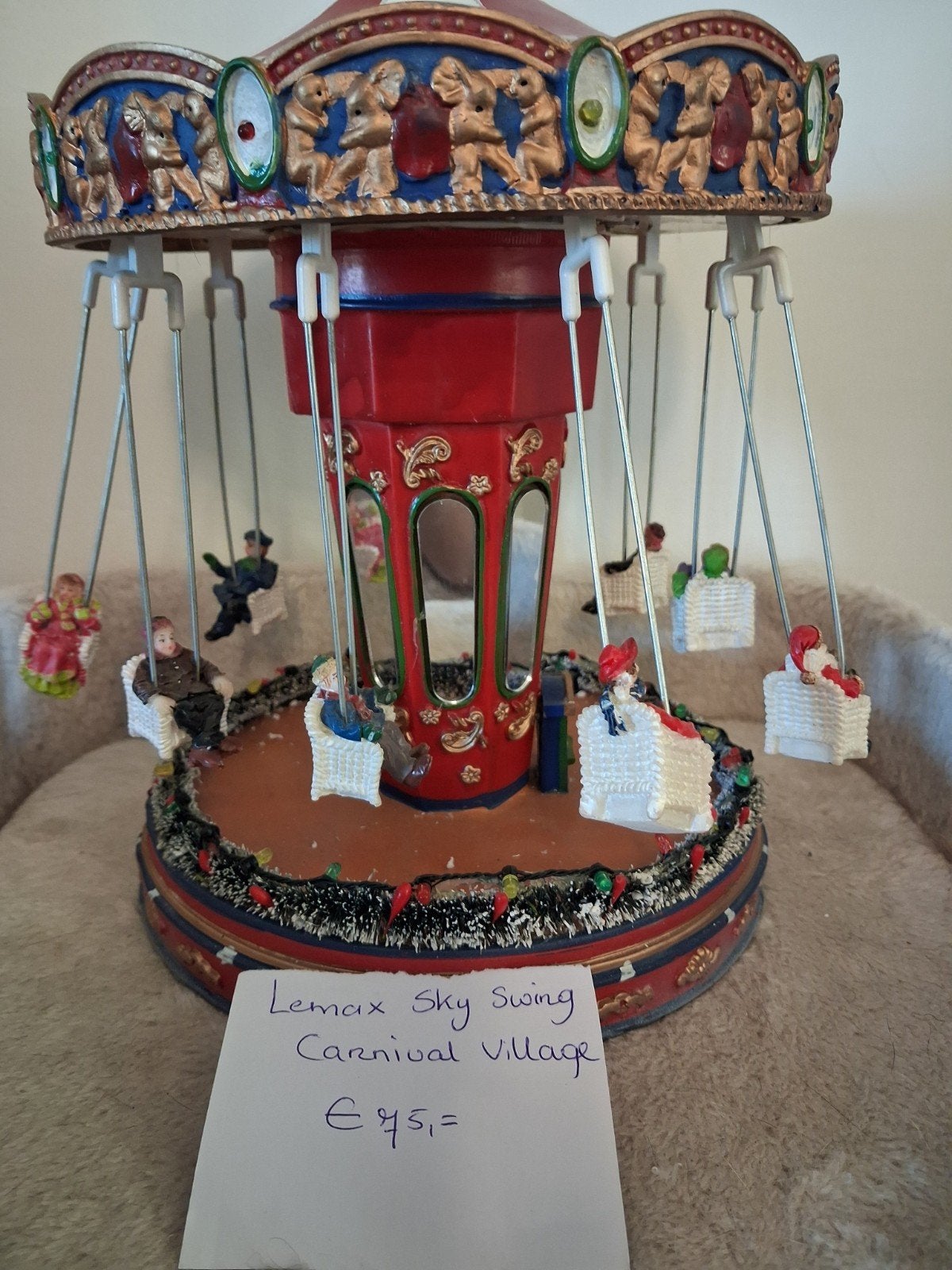 Lemax Sky Swing Carnival Village - Vintage Collectors Item, Ophalen of Verzenden, Zo goed als nieuw