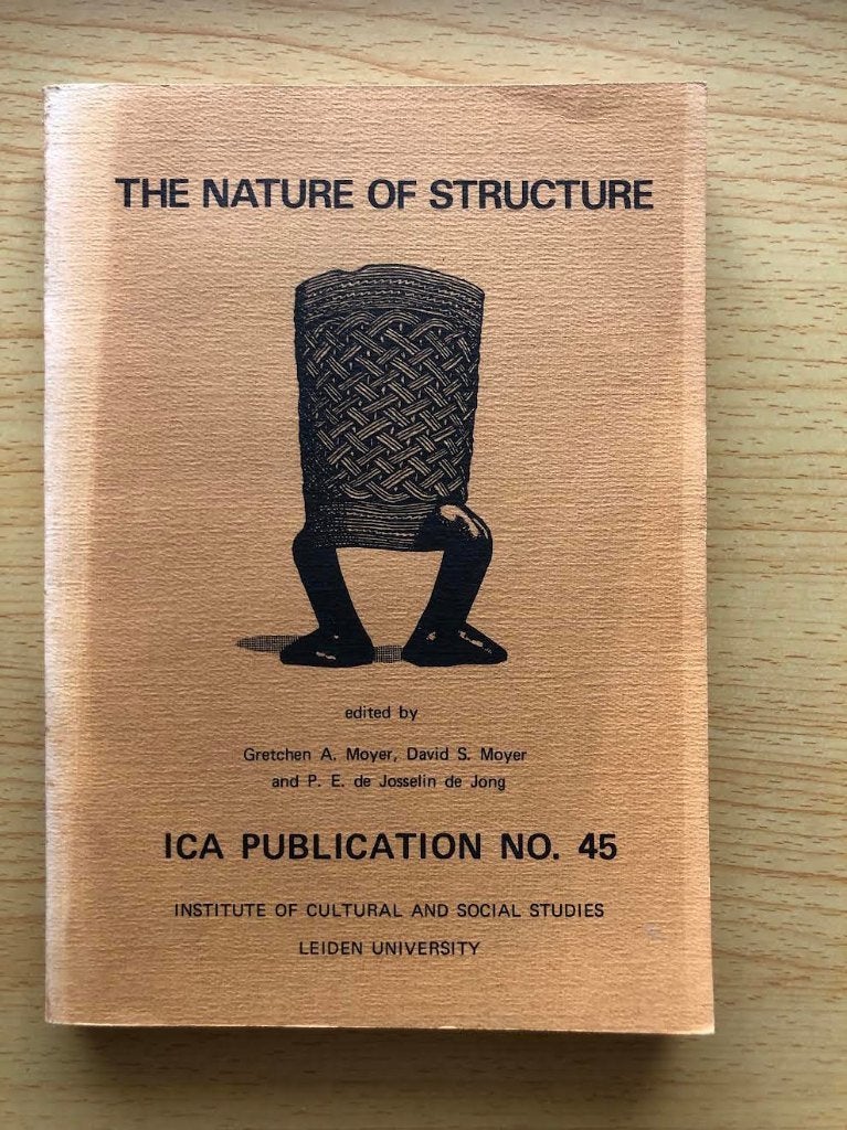 Antropologische opstellen over de aard van structuur, Ophalen of Verzenden, Gelezen, Gretche A. & David S. Moyer, P.E. de Josselin de Jong