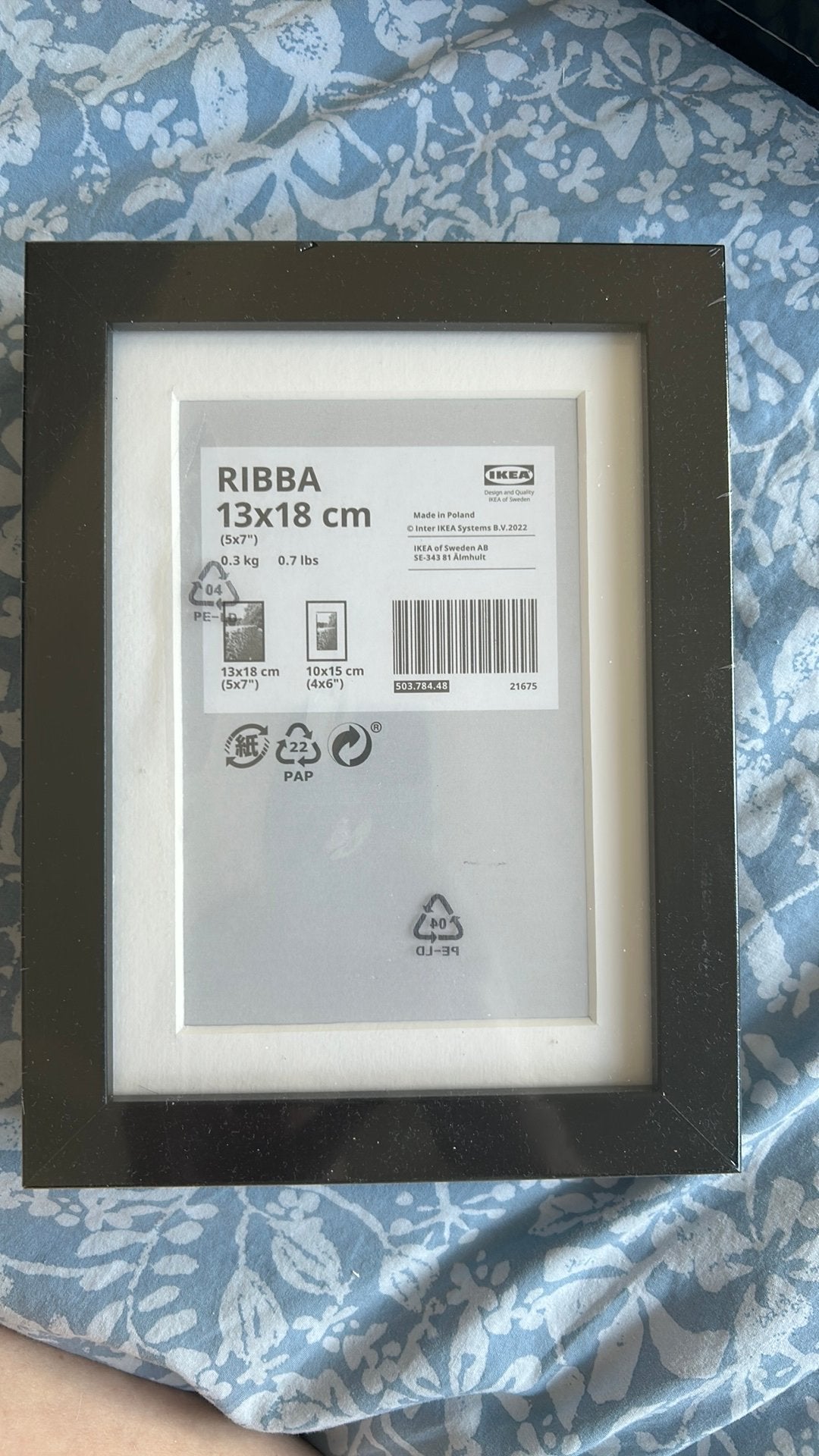 Picture frame (4 available), Audio, Tv en Foto, Fotografie | Fotolijsten, Ophalen, Nieuw, Zwart, Standaard fotolijst