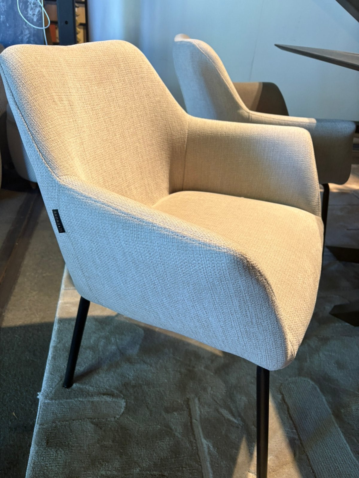 Set van 6 eetkamerstoelen - SHOWROOM modellen, Huis en Inrichting, Tafels | Eettafels, Verzenden, Nieuw, Rond, 50 tot 100 cm
