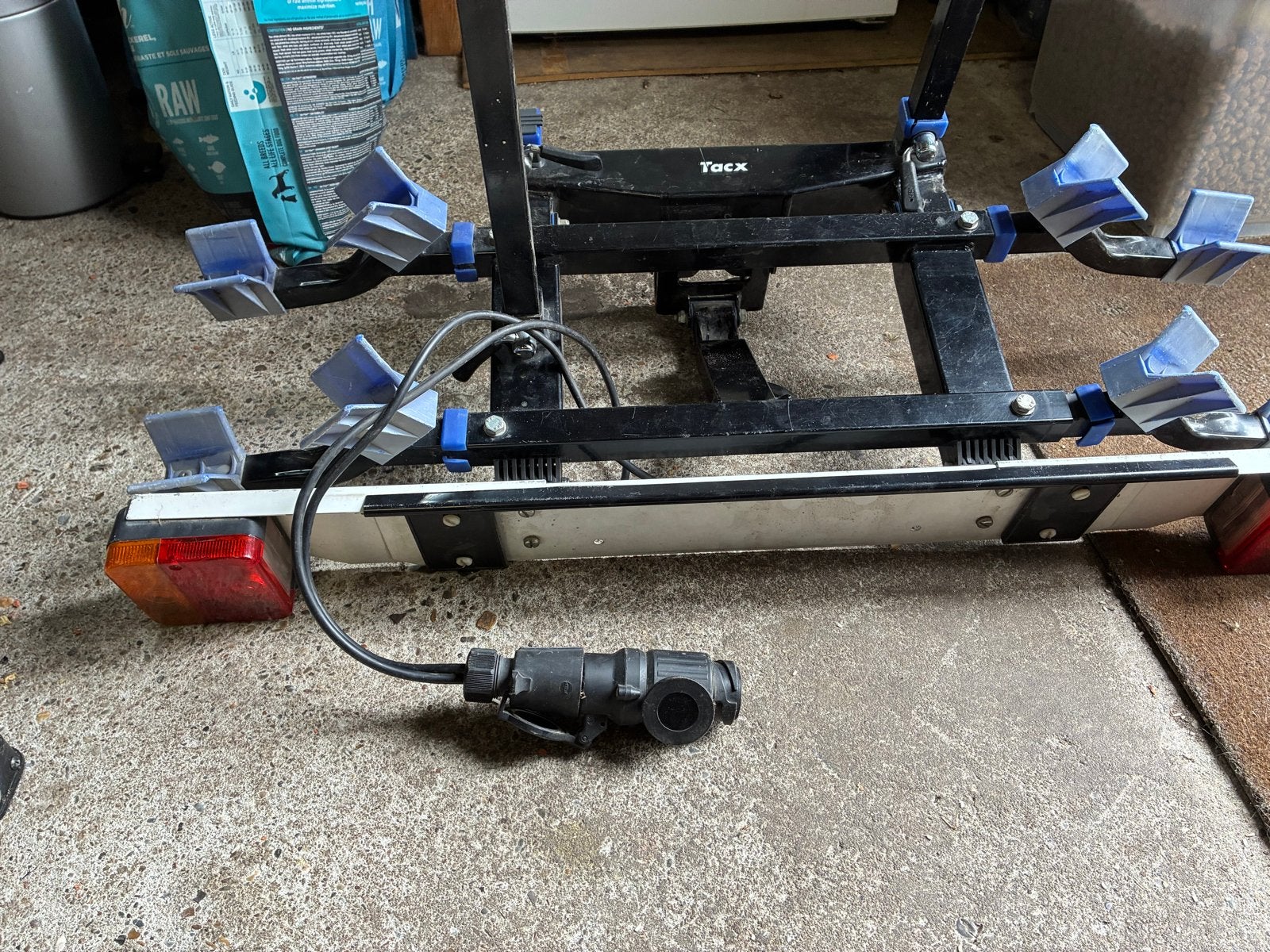Tacx fietsendrager met verloopstekker, Ophalen, Gebruikt, Opvouwbaar, Overige typen