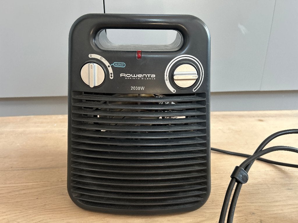 Rowenta Compacte en Stille Kachel 2000W, Ophalen, Gebruikt, Overige