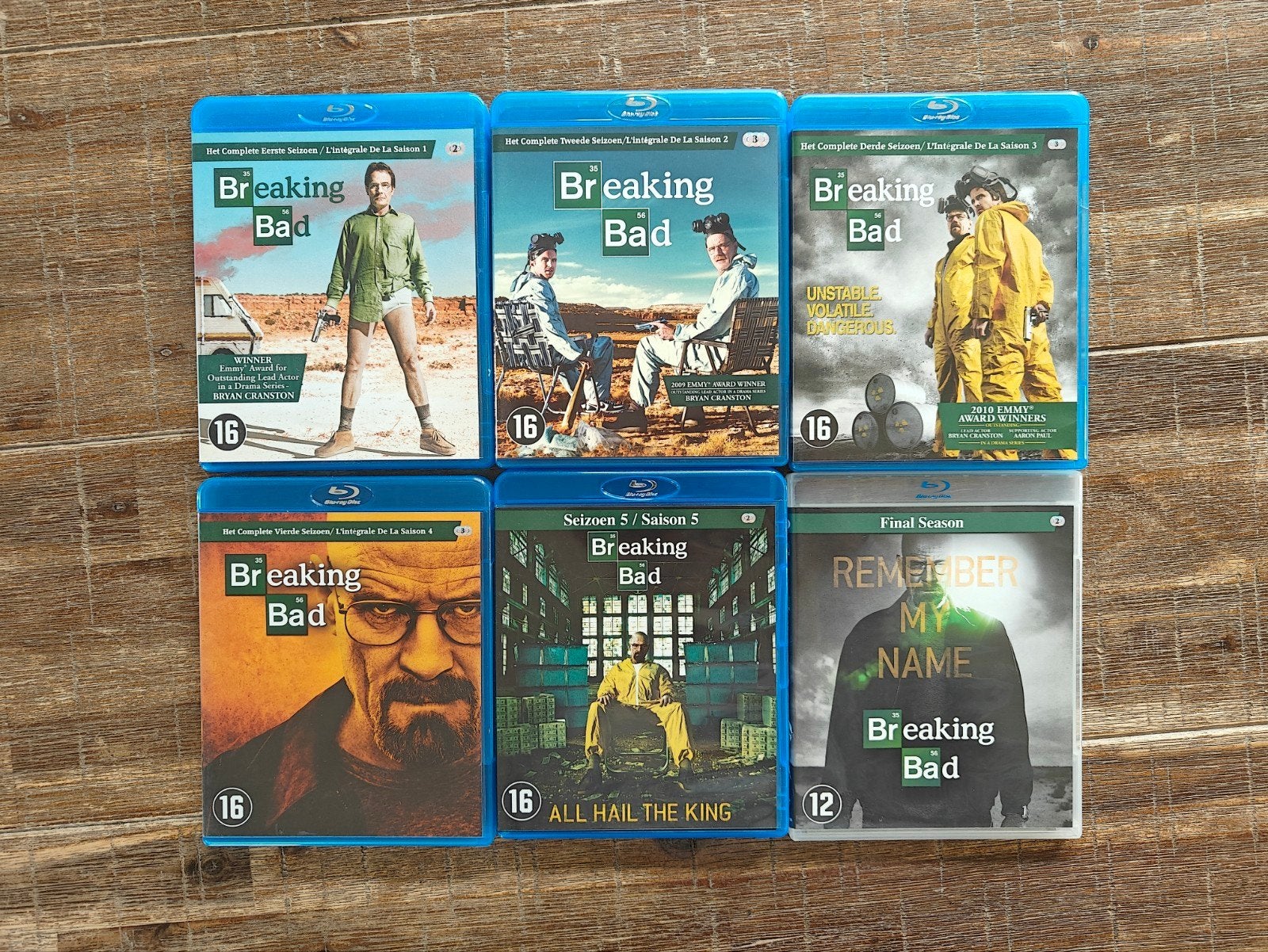 Breaking Bad Complete Serie Blu-ray (Seizoenen 1-6), Engels, Vanaf 16 jaar, Nederlands, Drama