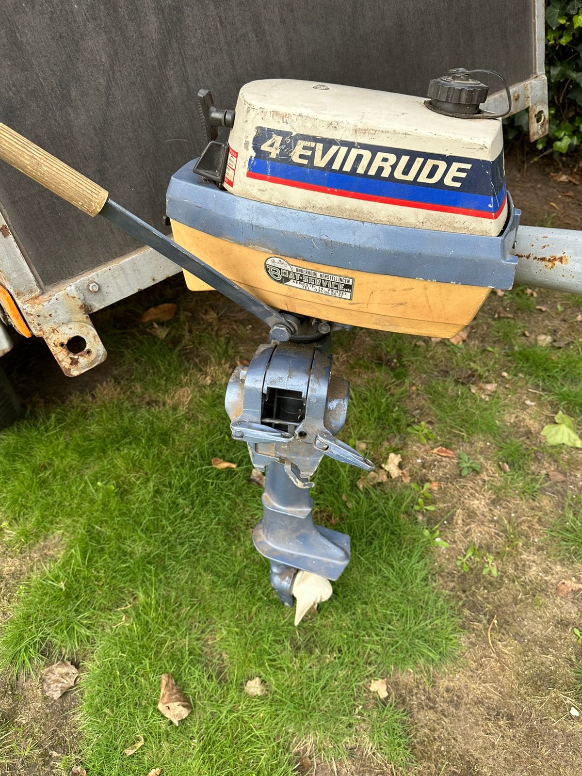 Evinrude buitenboordmotor, Watersport en Boten, Ophalen, Gebruikt, Motor en Techniek, Motorboot