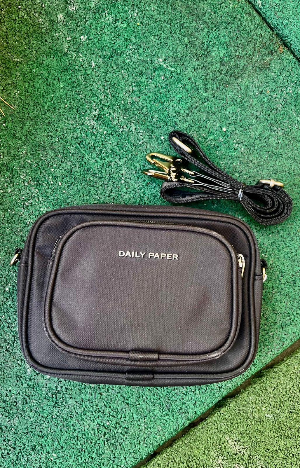 Daily paper camera tas bag shoulder cross body new, Verzenden, Nieuw, Zwart, Overige merken