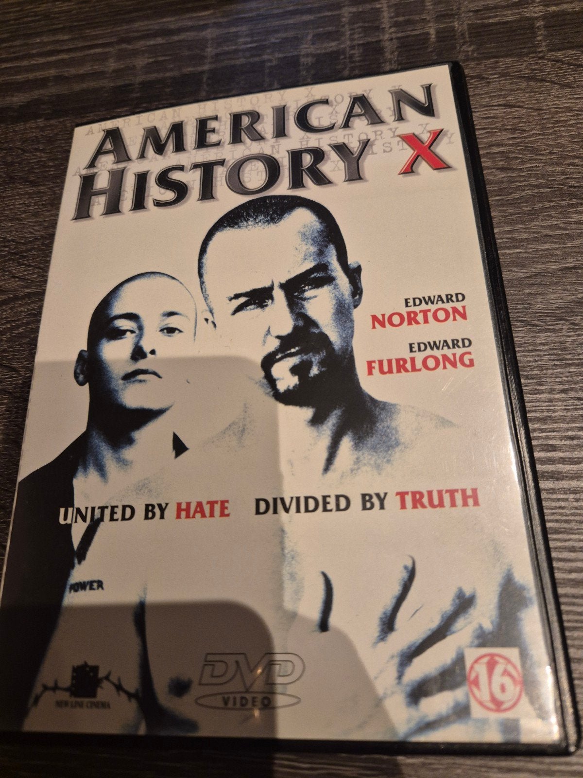 american history x, Vanaf 16 jaar, Ophalen of Verzenden, Zo goed als nieuw