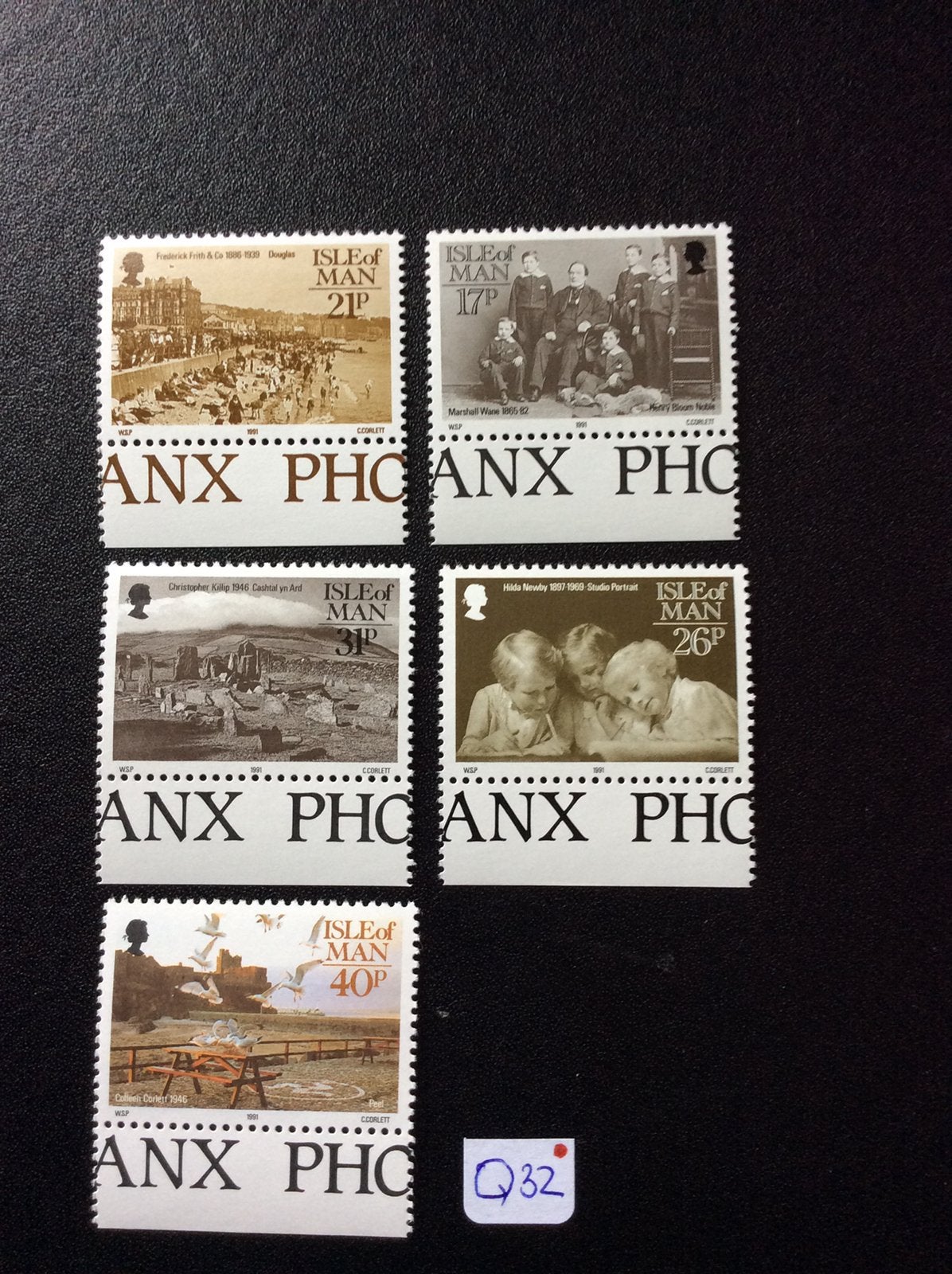 Isle of Man postzegels 1991 pfr Mi 452/56, Ophalen of Verzenden, Postfris