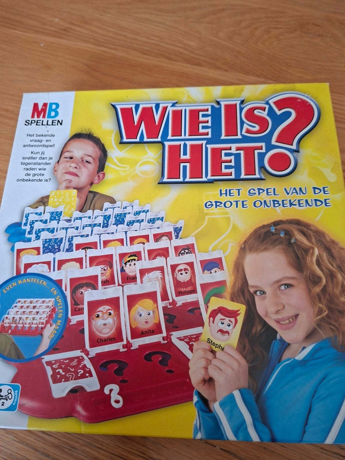 Wie is het, Hobby en Vrije tijd, Gezelschapsspellen | Bordspellen, Ophalen of Verzenden
