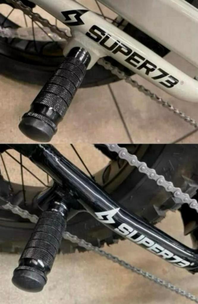 CUSTOM DESIGNED PEGS FOR SUPER73, Ophalen of Verzenden