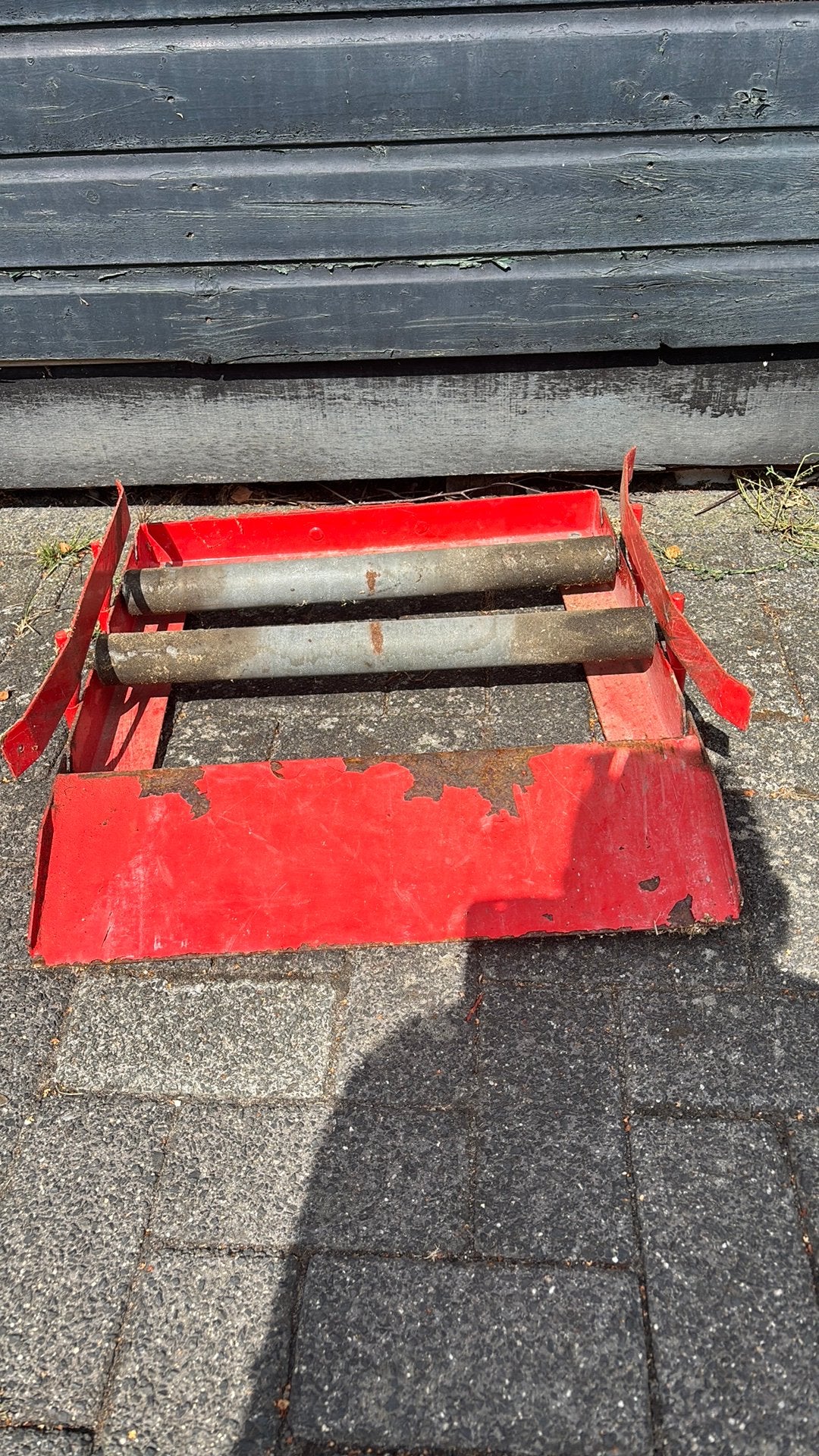 Kabelhaspel roller, Ophalen, Gebruikt