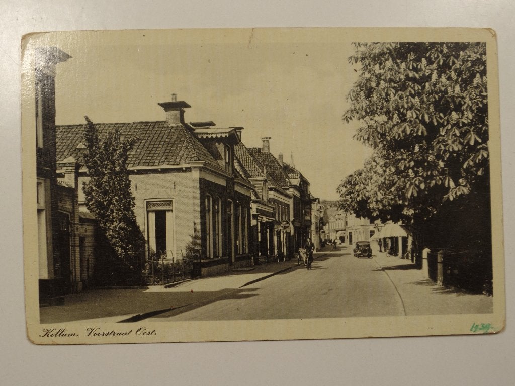 Kollum 9, Ophalen of Verzenden, 1940 tot 1960, Gelopen, Friesland