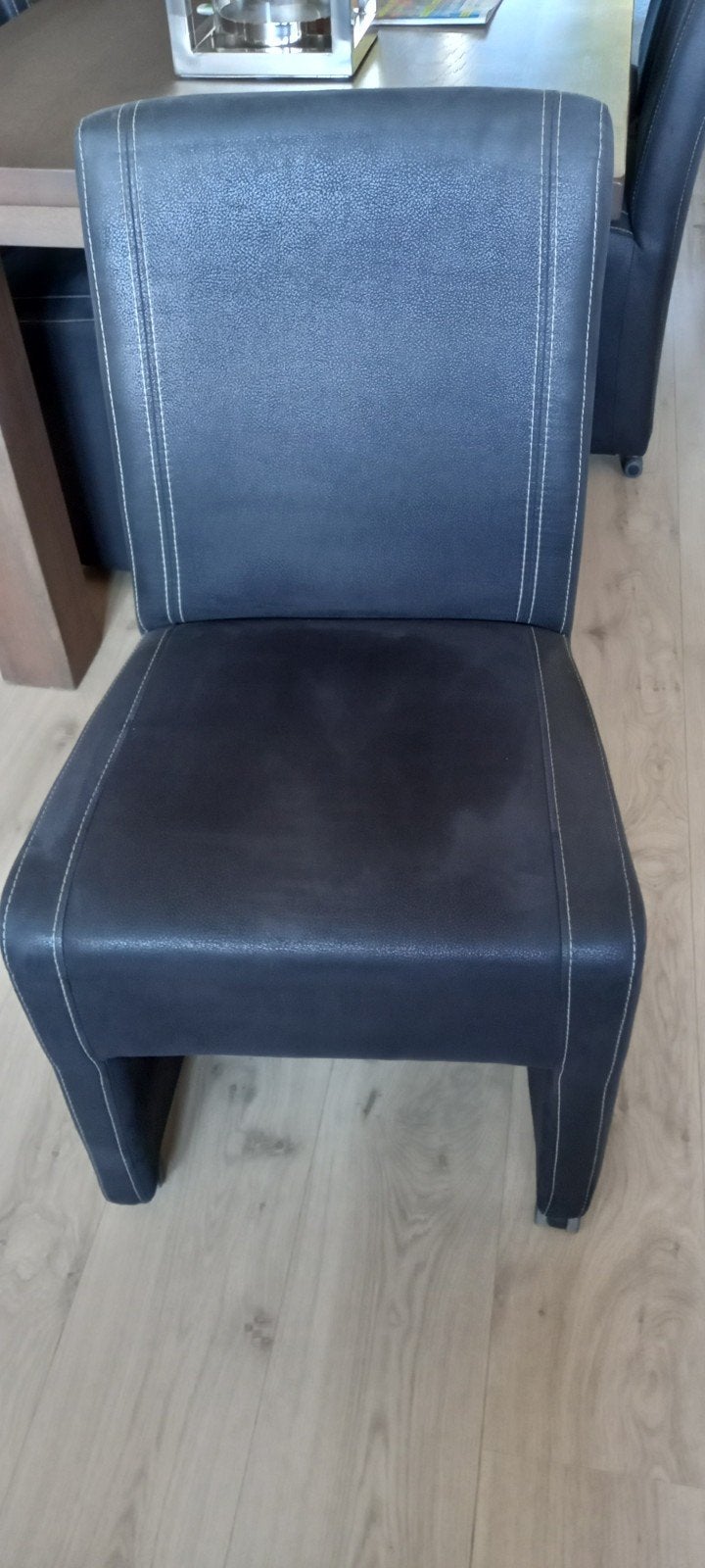 eettafel stoelen, zwart, Ophalen, Zwart, Kunststof, Vijf, Zes of meer stoelen