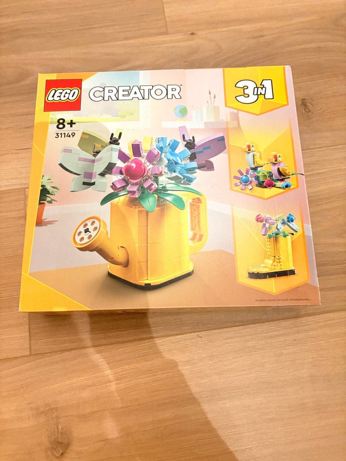 LEGO Creator 3in1 Gieter met Bloemen en Vlinders (31149), Ophalen, Lego, Zo goed als nieuw, Compleet